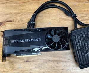 EVGA RTX 2080 Ti FTW3 Hybrid 11GB GDDR6 NVidia Geforce GPU - NOISY - Picture 1 of 7