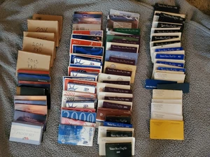 *HUGE* 89 Sets US MINT SET LOT 1961 -2017 WITH PROOF SETS. 61-64 WITH SILVER!! - Picture 1 of 14