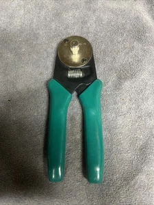 IDEAL Hand Crimp Tool 35-465 4-Way Indent Tool  Green - Picture 1 of 6