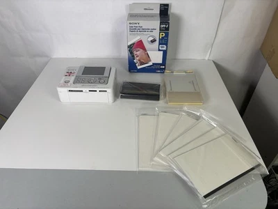 Sony Picture Station Digital Photo Printer DPP FP90 w/ Extra Paper & Ink NO CORD - Image 1 of 4