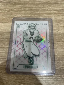 Panini Phoenix 2024 Football NFL Contours Braelon Allen Jets /80 Nummeriert - Bild 1 von 2