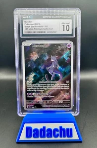 CGC 10 Mewtwo - Scarlet & Violet Promo #52 - 151 UPC Pokemon - Picture 1 of 2