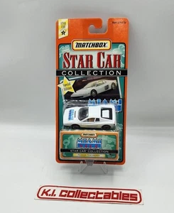 1998 Matchbox Star Cars Miami Vice White Ferrari Testarossa New NIP vintage Car - Picture 1 of 5