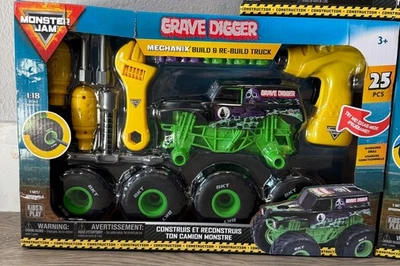 Monster Truck Mechanix oficial excavadora de tumbas choque y reconstrucción ALGUNOS DAÑOS EN LA CAJA Foto 1 de 4
