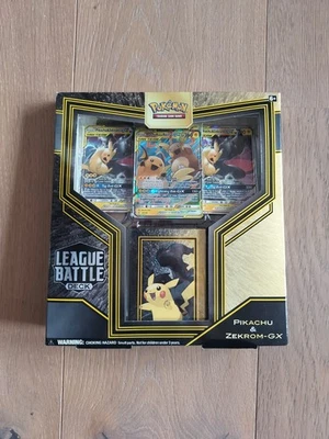 Pokemon Pikachu & Zekrom GX League Battle Deck - Factory Sealed Deck - Englisch - Bild 1 von 2