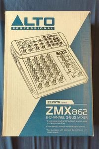 Alto Professional ZMX862 6-Channel Audio Mixing Desk 2-Bus Mixer - Picture 1 of 2