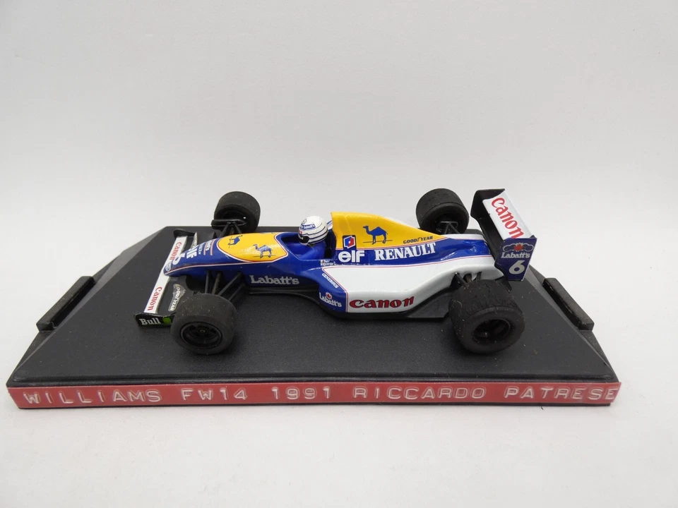 Williams Renault FW14 Ricardo Patrese #6 1991 1/43 Onyx F1 Formula 1 - Immagine 1 di 1