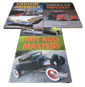 Altes Auto Hot Rods American Cruisers National Street Machine Club 3 Stück HC Buch - Bild 1 von 15