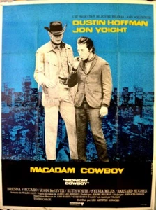 Dustin Hoffman Jon Voight MIDNIGHT COWBOY John Schlesinger FRENCH POSTER 47x63 - Picture 1 of 1