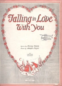 Vintage Noten - Falling in Love With you Benny Davis Joseph Meyer 1926 - Bild 1 von 1