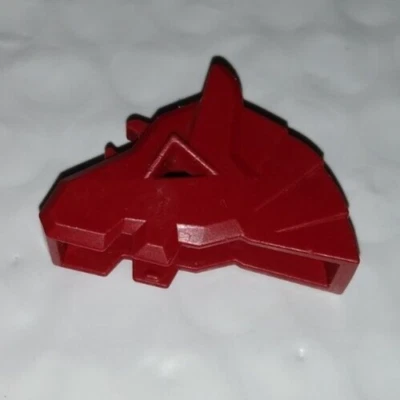 LEGO Caballo de Batalla Armadura Cabeza Rojo Oscuro Ninjago Hobbit Castillo Caballero Minifigura Foto 1 de 2