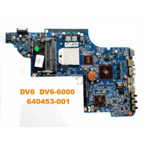 For HP Pavilion DV6 DV6-6000 AMD Laptop Motherboard 640453-501 640453-001 Tested - Picture 1 of 4