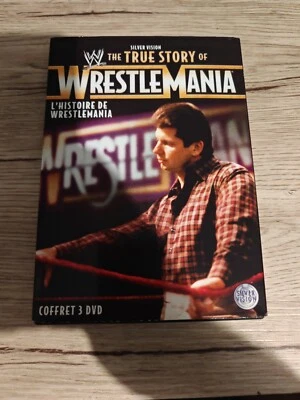 COFFRET 3 DVD CATCH WWE The true story of WrestleMania ( VERSION FRANÇAISE RARE) - Photo 1/2