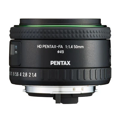 PENTAX-FA 50mm F1.4 Large Aperture HD Coating Lens Black Matte Finish - image 1 of 4