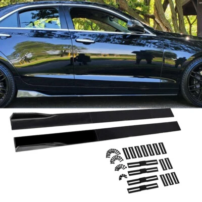 Car Side Skirts Splitter Spoiler Extension for VW VOLKSWAGEN Jetta Golf Polo - Image 1 of 4
