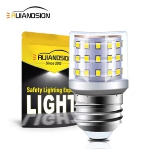 Ruiandsion AC 110-130V E26 LED Refrigerator Bulb Corn Light 360lm White - Picture 1 of 7