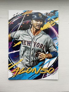 Pete Alonso 2020 Topps Fire #8 New York Mets