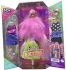 Barbie Extra Deluxe Doll 30+ Looks Flexible Joints Pink Hair Accessories Pet NEW