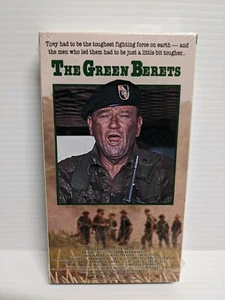 The Green Berets (VHS,1968)  John Wayne Factory Sealed Cassette Tape - Picture 1 of 2