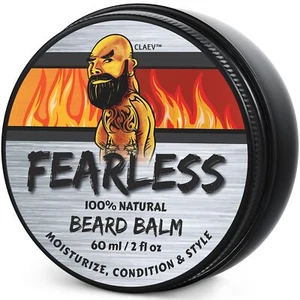 Beard Balm (2 oz), 100% Top-Grade Natural Beard Conditioning & Styling Balm, ... - Picture 1 of 6