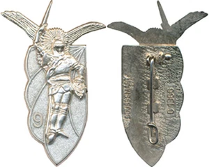 9° Chasseur Parachutiste, métal argenté, gris translucide, Boussemart 1366(E139) - Imagen 1 de 1
