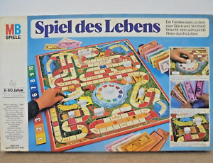 Innen in Folie Spiel des Lebens / MB Spiele von 1978/ hellblaue Version komplett