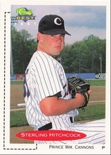 1991 Classic Best Sterling Hitchcock Rookie Prince William Cannons #2