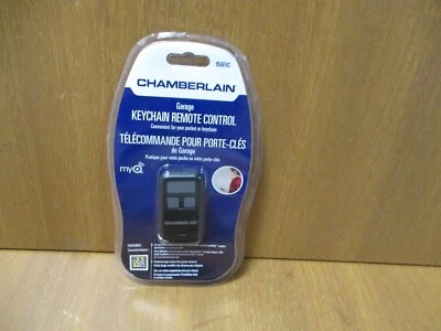 CHAMBERLAIN MYQ KEYCHAIN REMOTE CONTROL 3 BUTTONS PART#956EVC - Image 1 of 4