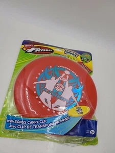 Wham-O Ultimate Frisbee Sport Disc 175g con clip bonus volante giocattolo originale ROSSO - Foto 1 di 1