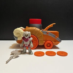 Fisher-Price Imaginext Castle Battering Ram con figura y discos de disparo - Imagen 1 de 8