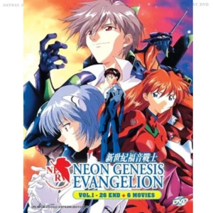 Anime DVD Neon Genesis Evangelion Vol.1-26 End + 6 Movie English Dubbed - Picture 1 of 6