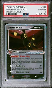 Pokemon Umbreon ex EX Unseen Forces Ultra Rare #112 PSA 8 - Picture 1 of 2
