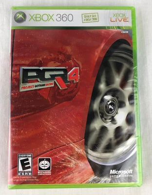 PGR 4 Project Gotham Racing 4 (Microsoft Xbox 360, 2007) New & Sealed - Image 1 of 4