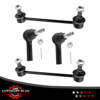 Barra estabilizadora delantera eslabones extremos barras de amarre exteriores 4 piezas aptas para Infiniti QX4 1997-2003 Foto 1 de 4