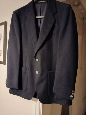 Hammersley Jacket Wool Navy Blazer Smart Vintage Size M/large  - Image 1 of 4