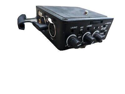 Beachtek Dxa-SLR DSLR Pro Audio Entrada Xlr Para Cámara Digital • 0.01€