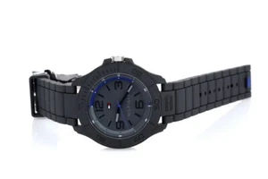 Tommy Hilfiger Classic Silicone - Dark Grey Men's watch $145 - Picture 1 of 2