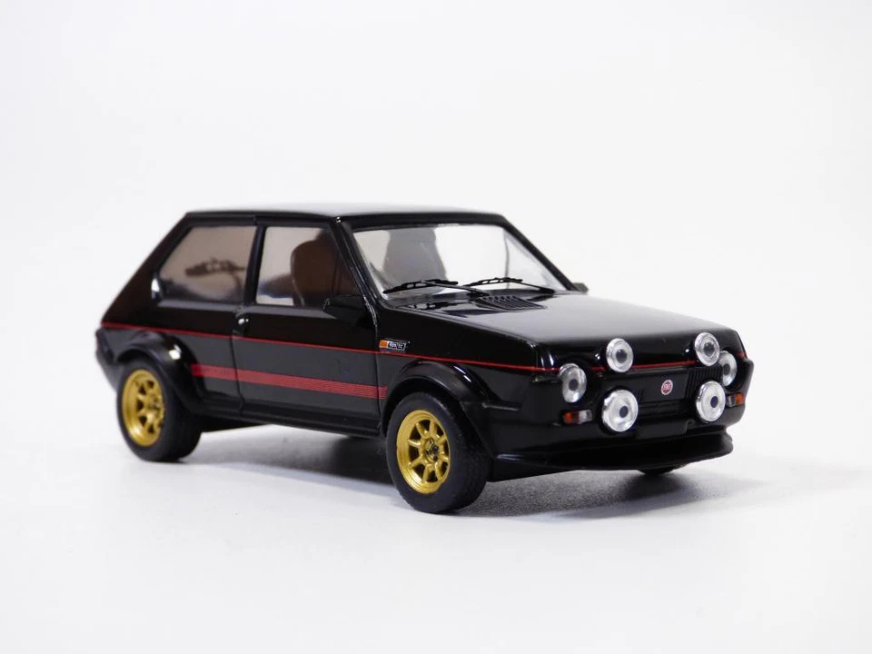 Die cast 1/43 Modellino Auto Fiat Ritmo Abarth Gr2 Black 1979 by Ixo