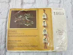 De colección Cocina Sacos de Especias Círculo Creativo 1925 Crewel Kit Bordado Hierbas NUEVO - Imagen 1 de 2