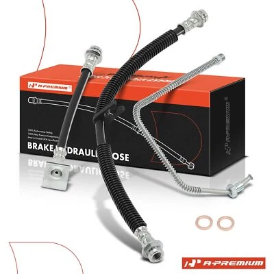 Brake Hydraulic Hose Rear Left Outer for Chrysler Town & Country 2003 2004 Dodge - Image 1 of 4