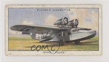 1935 Player's Aeroplanes (Civil) Tobacco Saro Cloud (Great Britain) #19 1u6