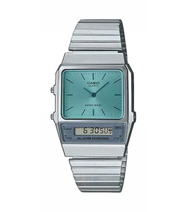 Orologio Donna CASIO AQ-800EC-2AEF Acciaio Turchese Classico VINTAGE Sveglia - Foto 1 di 3