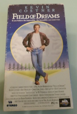 Field of Dreams (VHS, 1992)  PG,  CC, Stereo, Good Condition - Image 1 of 4
