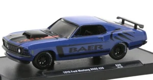 FORD Mustang Boss 429 - BAER - 1970 - blue - M2 1:64 - Bild 1 von 6
