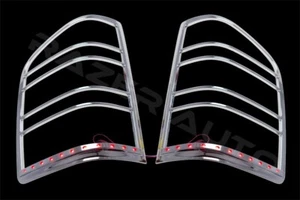 Taillight Lamp trim Bezel+RED LED Cover for 07-13 Chevy Sierra 1500+2500+3500 - Bild 1 von 2