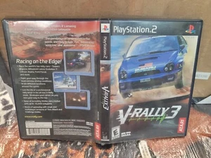 V-Rally 3 Ps2 CIB EN probado ¡Envío gratuito en Canadá!!!!! - Imagen 1 de 3