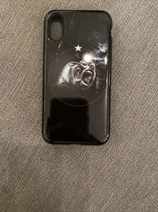 X Custodia Telefono Silicone Cover Rosso Bolla Scimmia Stella Givenchy - Foto 1 di 7