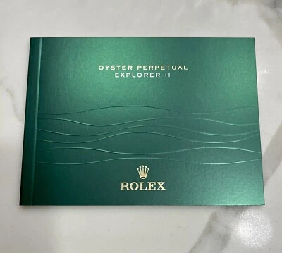Auténtico Nuevo Estilo Rolex Explorer II Folleto Manual 216570 INGLÉS 2012-2014 Foto 1 de 4