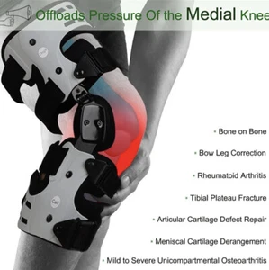 Orthomen OA Unloader Knee Brace Support for Arthritis Pain, Osteoarthritis left - Picture 1 of 8