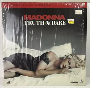 Madonna - Truth Or Dare - 12" WIDESCREEN EDITION Laser Disc NEAR MINT CONDITION - Picture 1 of 4